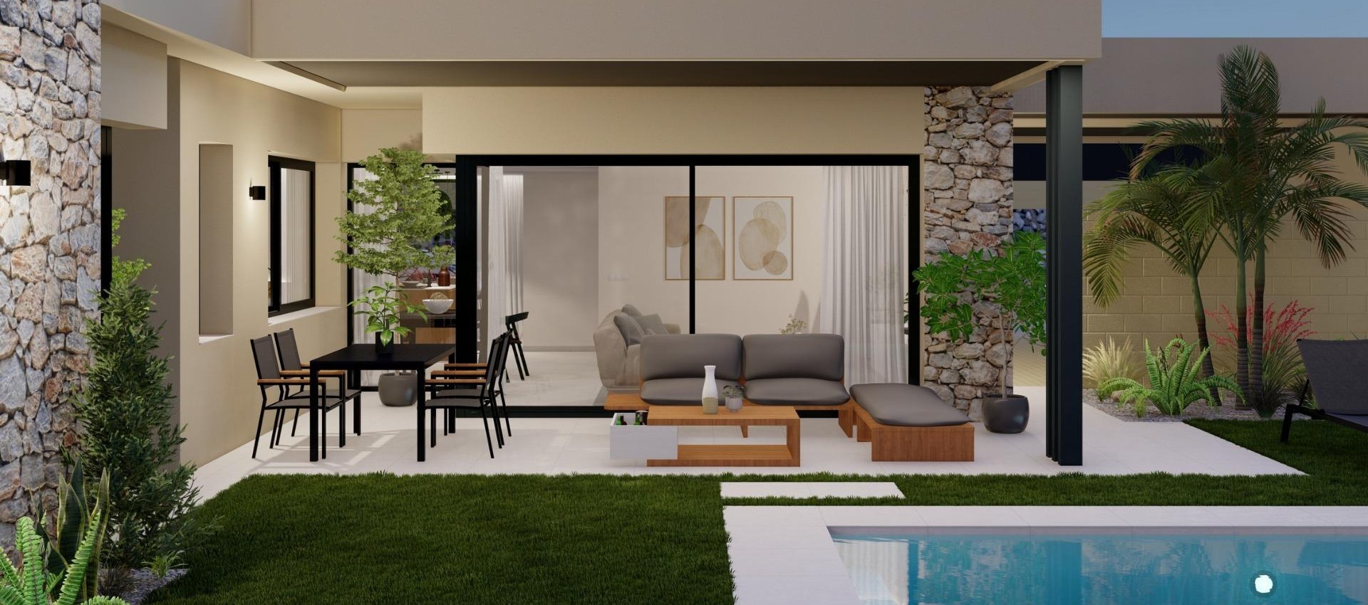 Nueva construcción  - Villa - Banos y Mendigo - Altaona Golf