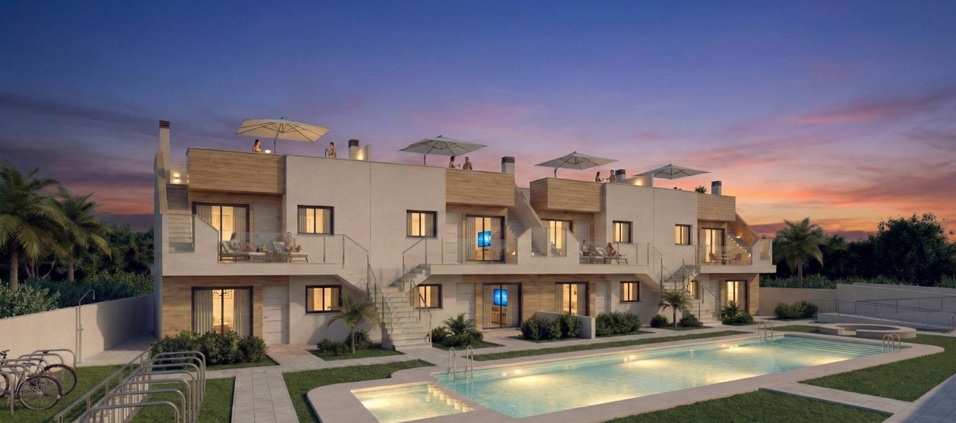 New Build - Bungalow - San Javier - pueblo