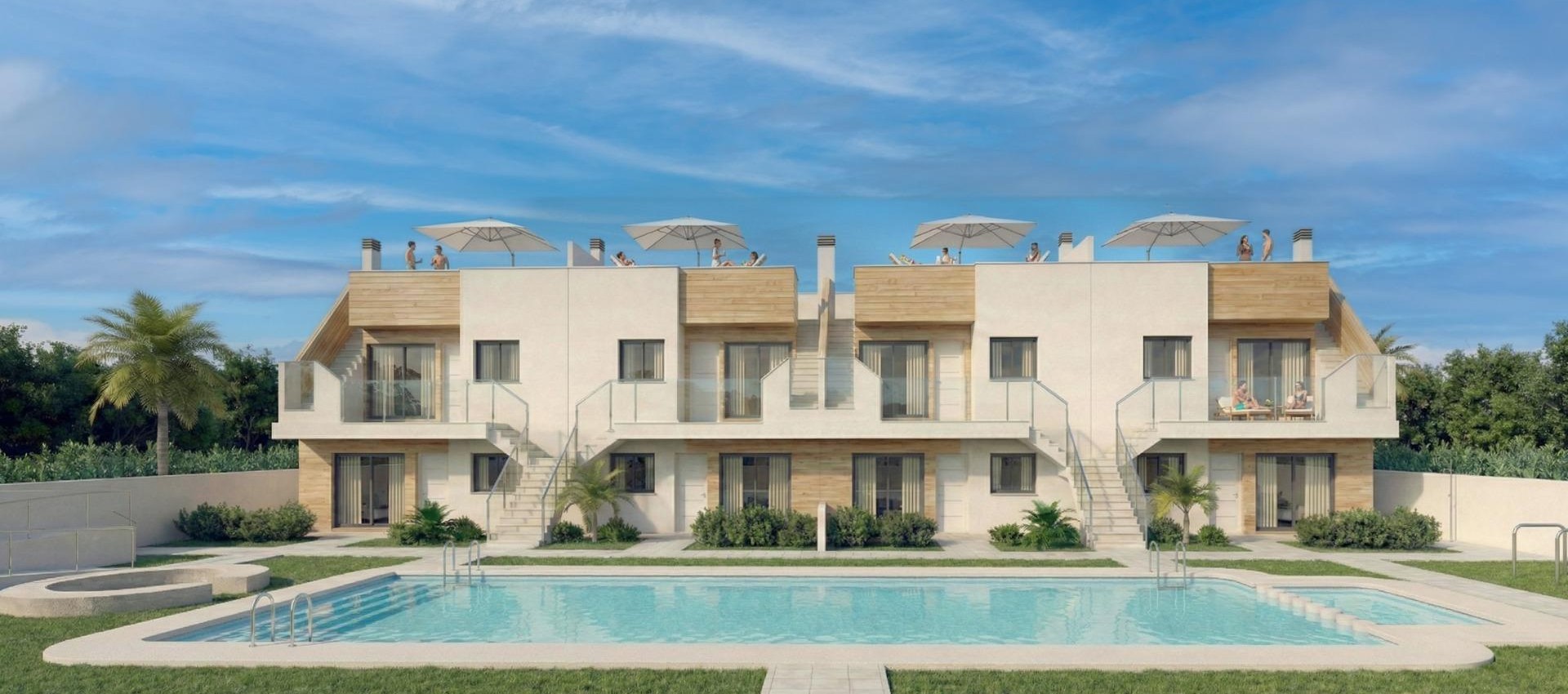 New Build - Bungalow - San Javier - pueblo