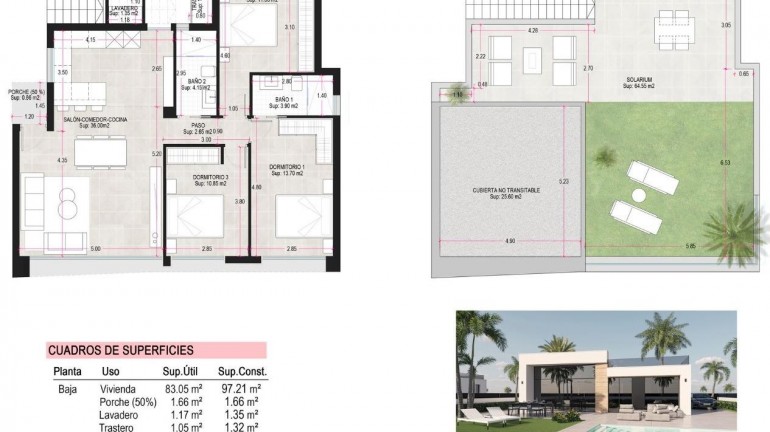 New Build - Villa - Alhama De Murcia - Condado De Alhama
