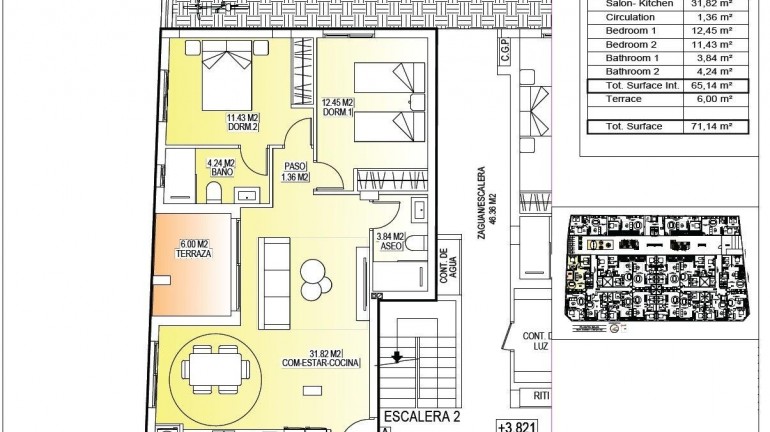 Nueva construcción  - Apartamento / piso - San Miguel de Salinas - Pueblo
