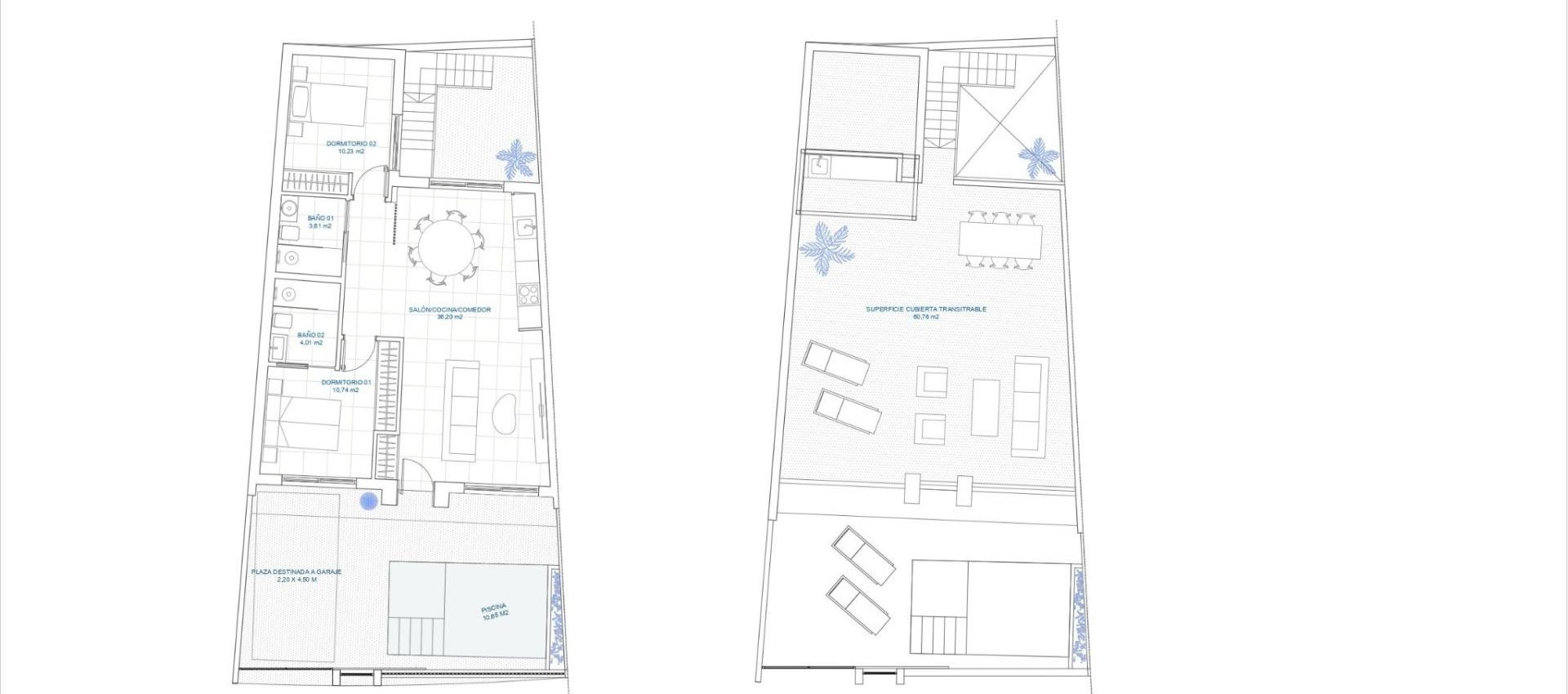 Nouvelle construction - Town House - Torre Pacheco - El Alba