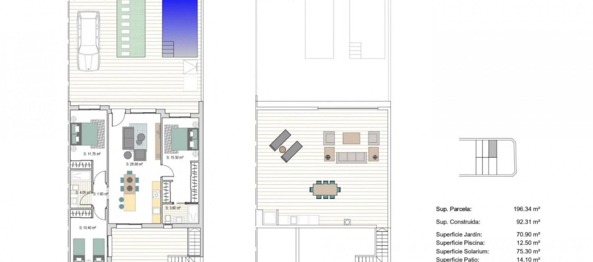 New Build - Town House - San Javier - Parque del doce