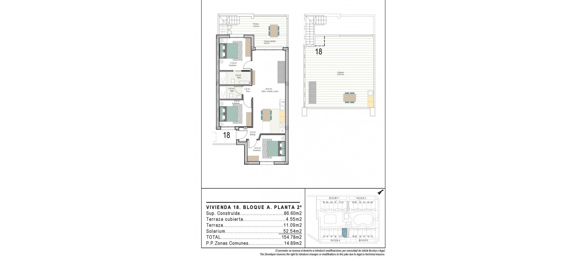 New Build - Penthouse - Torre Pacheco - San Cayetano