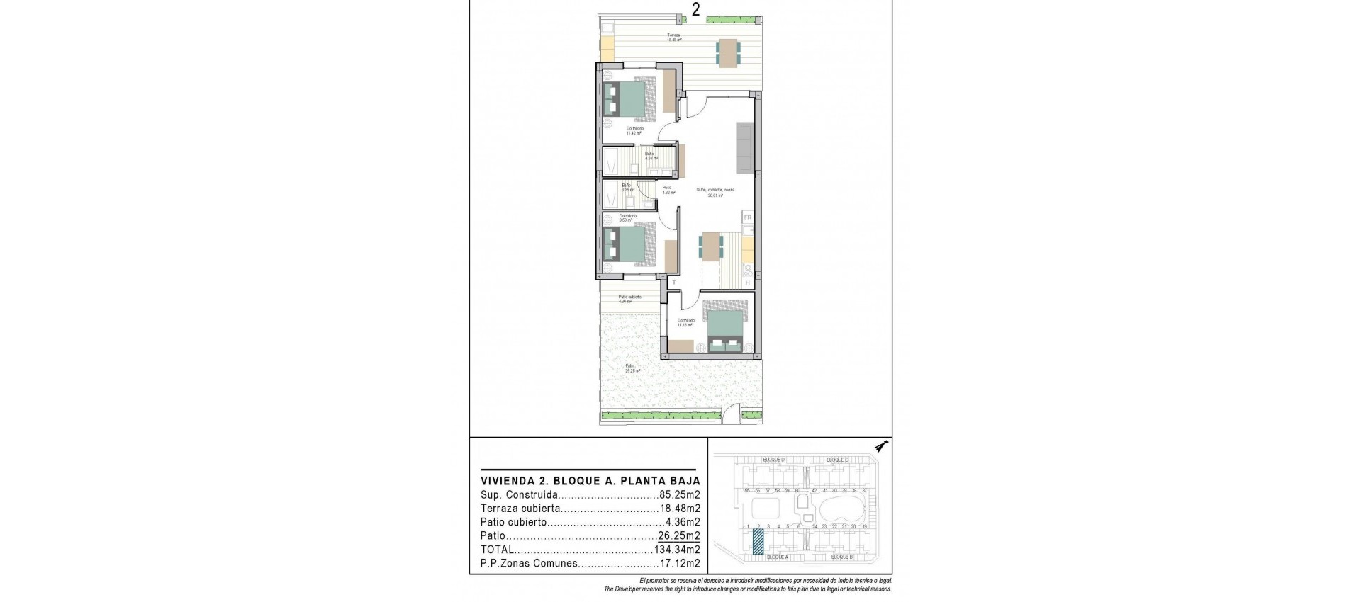 Nouvelle construction - Appartement - Torre Pacheco - San Cayetano