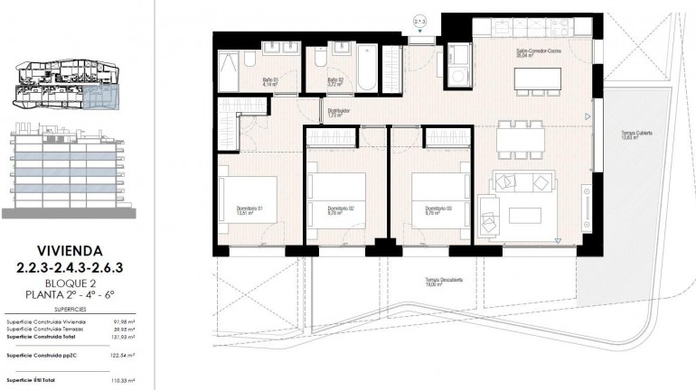 New Build - Apartment / flat - Villajoyosa - Playa del Torres