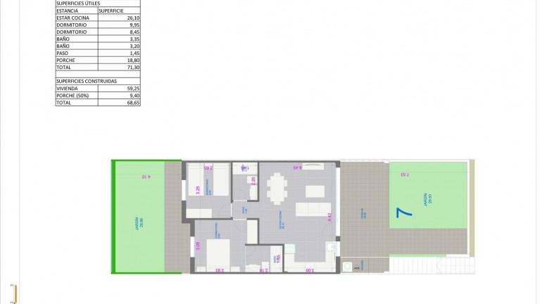 Nueva construcción  - Bungalow - Pilar de la Horadada - pueblo