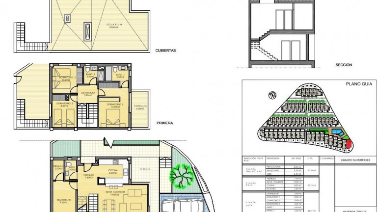 Nueva construcción  - Town House - Monforte del Cid - Alenda Golf