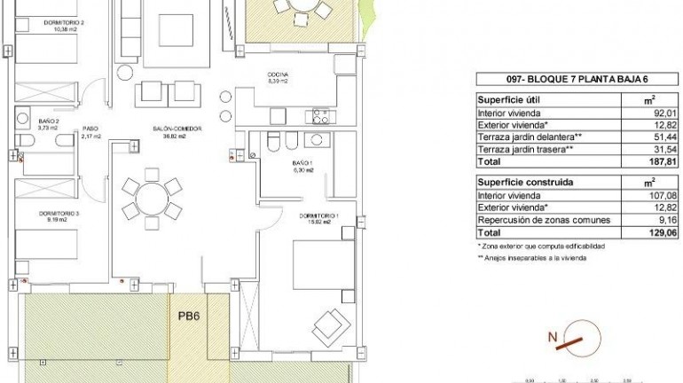 New Build - Apartment / flat - Vera - Vera Playa