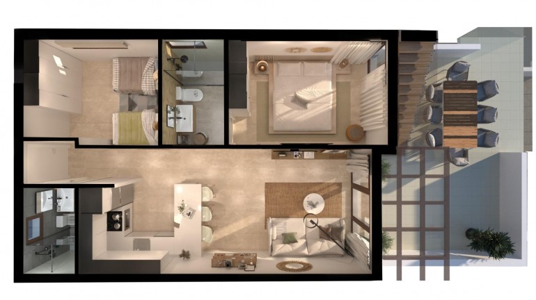 New Build - Apartment / flat - Vera - Vera Playa