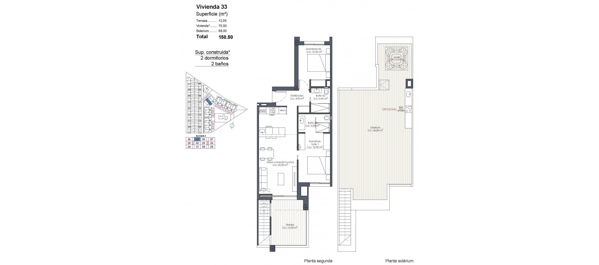 Nouvelle construction - Attique - Los Alcazares - Serena Golf