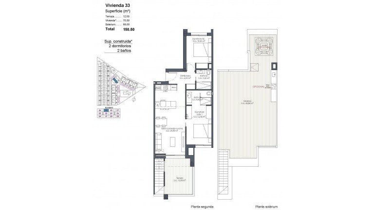 Nouvelle construction - Attique - Los Alcazares - Serena Golf
