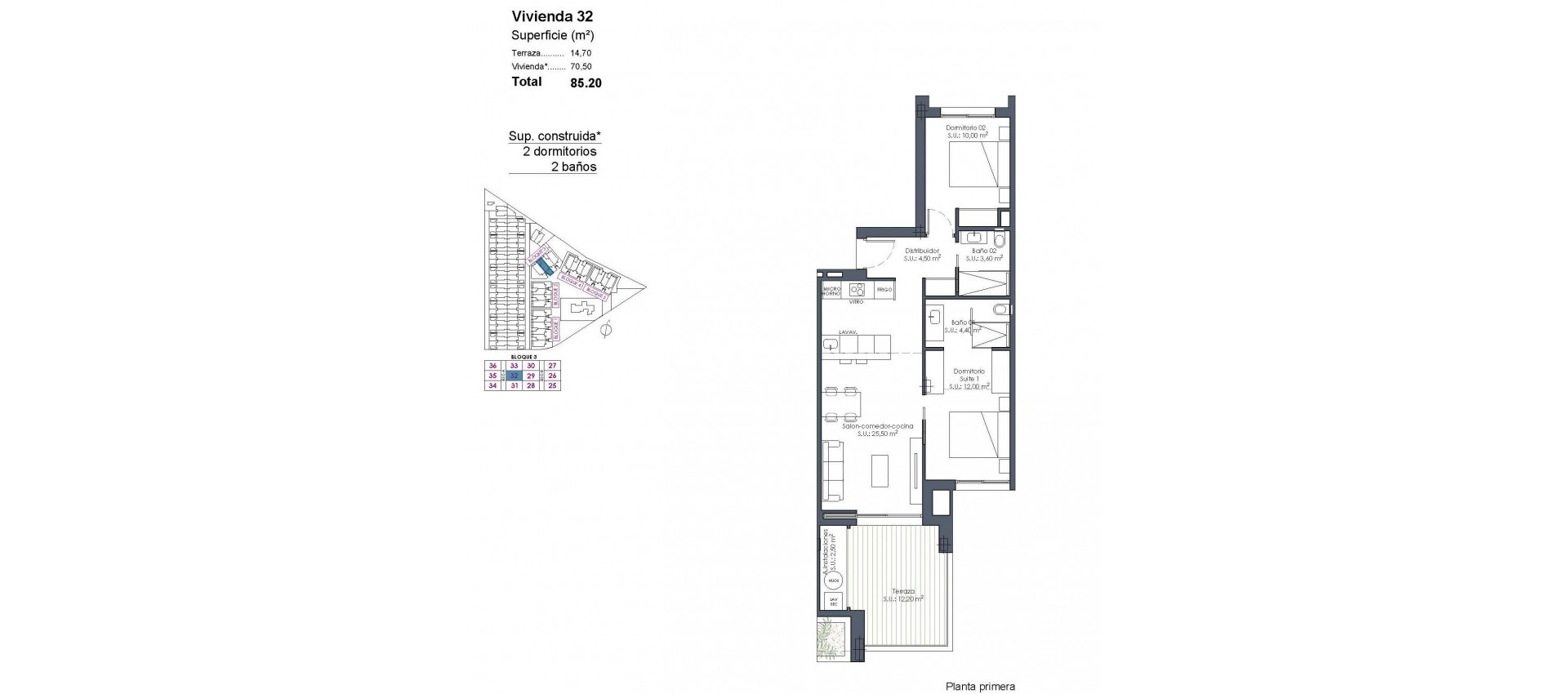 Nouvelle construction - Appartement - Los Alcazares - Serena Golf