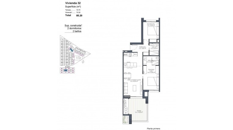 Nouvelle construction - Appartement - Los Alcazares - Serena Golf