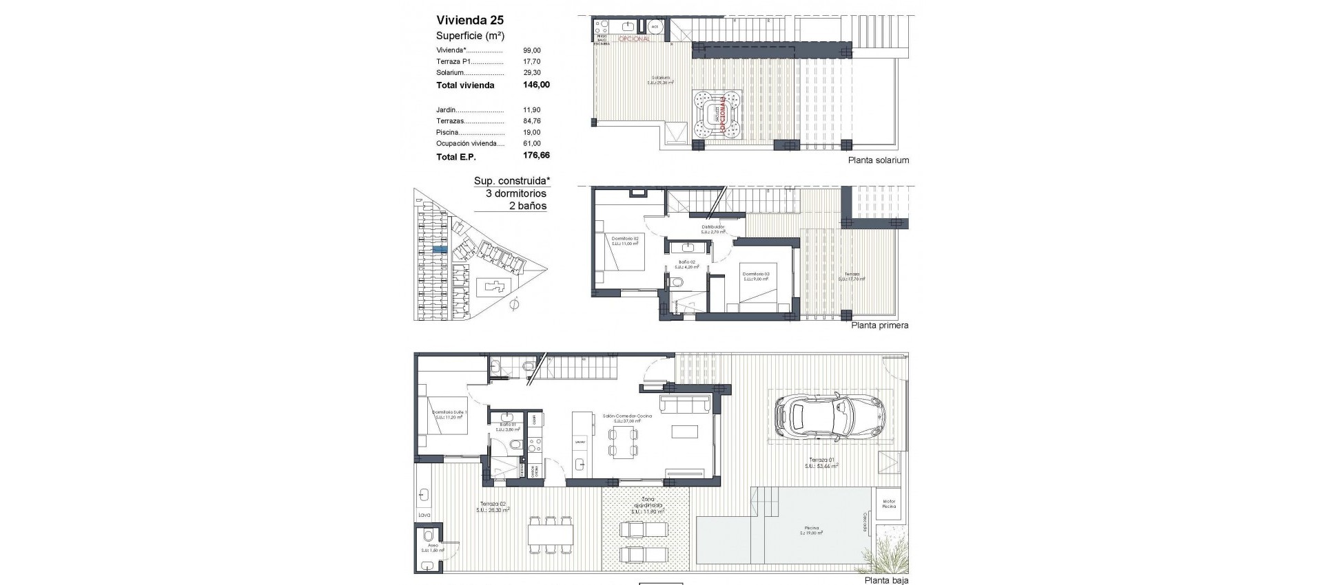 Nouvelle construction - Quad House - Los Alcazares - Serena Golf