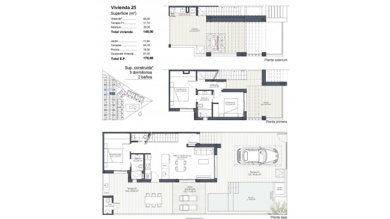 Nouvelle construction - Quad House - Los Alcazares - Serena Golf