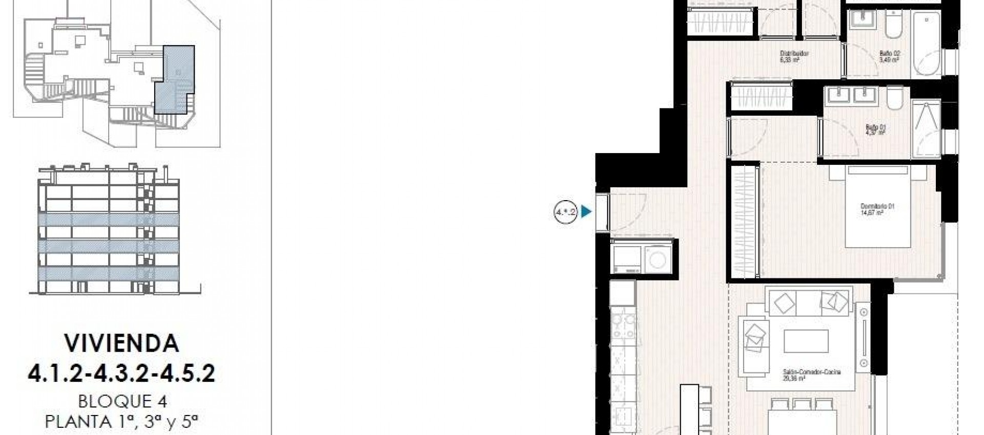 Nouvelle construction - Appartement - Villajoyosa - Playa del Torres