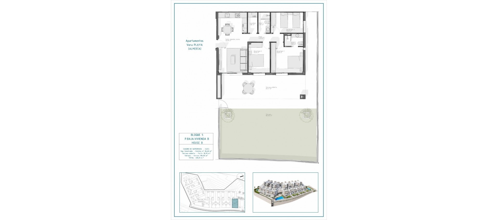 Nouvelle construction - Appartement - Vera - Pueblo Salinas