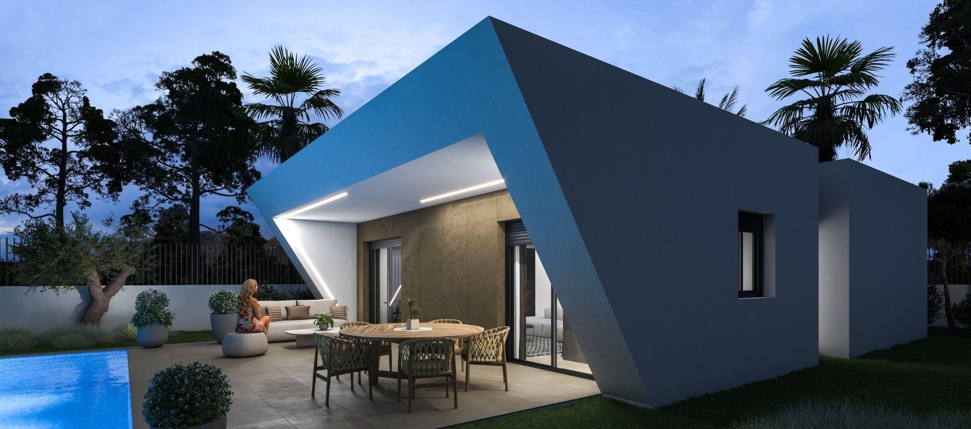 Nouvelle construction - Villa - Hondón de las Nieves - Urbaniz La Montañosa