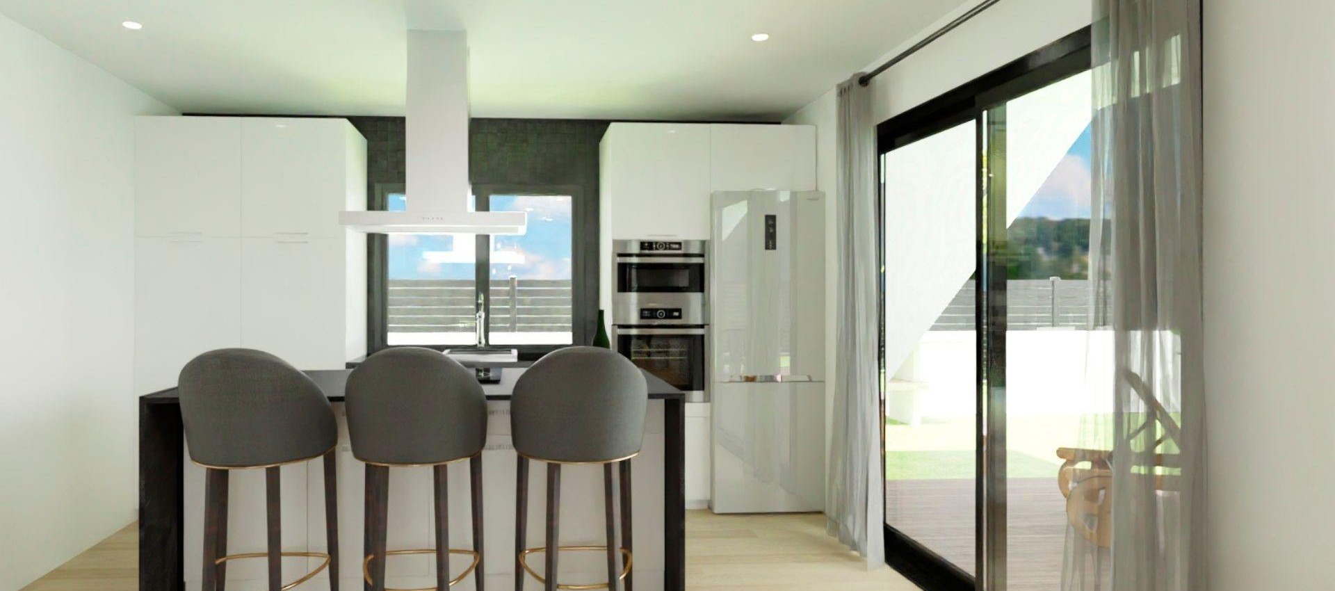 Nouvelle construction - Villa - Hondón de las Nieves - Urbaniz La Montañosa