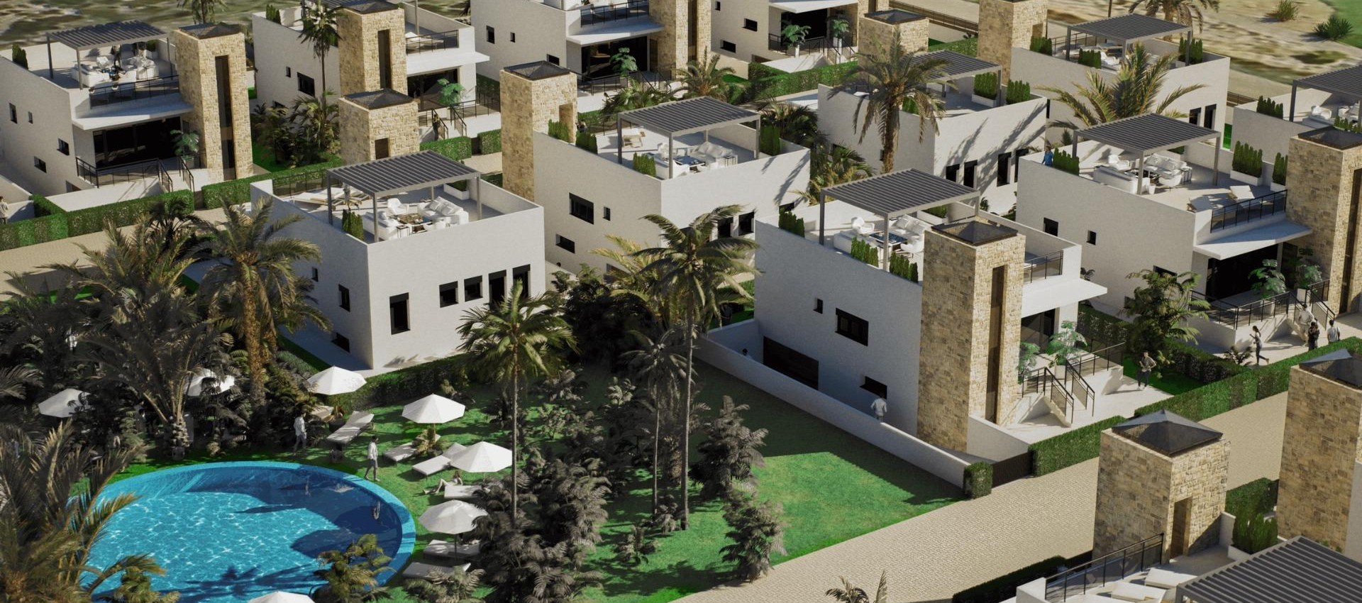 Nouvelle construction - Villa - Mazarron - Camposol Golf