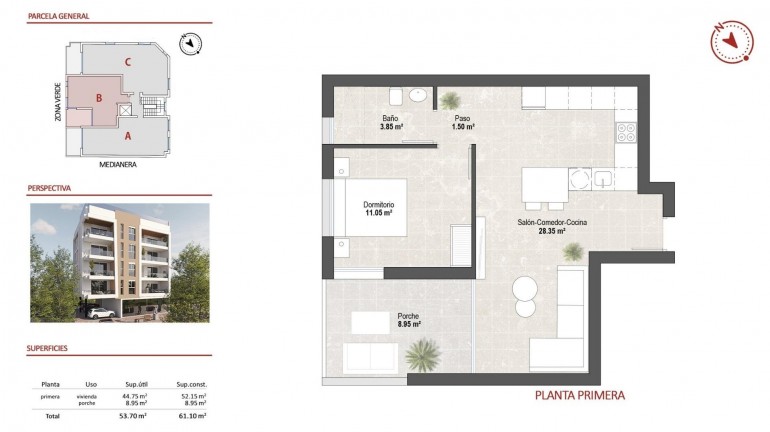 New Build - Apartment / flat - San Pedro del Pinatar - Lo Pagan