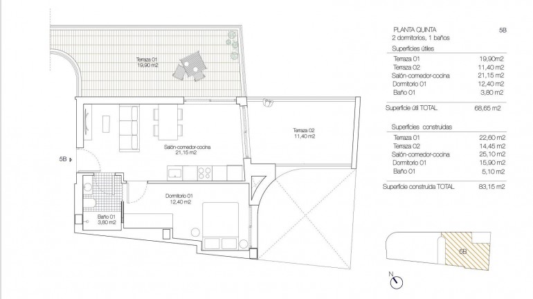 Nueva construcción  - Ático - Torrevieja - Playa de los Locos