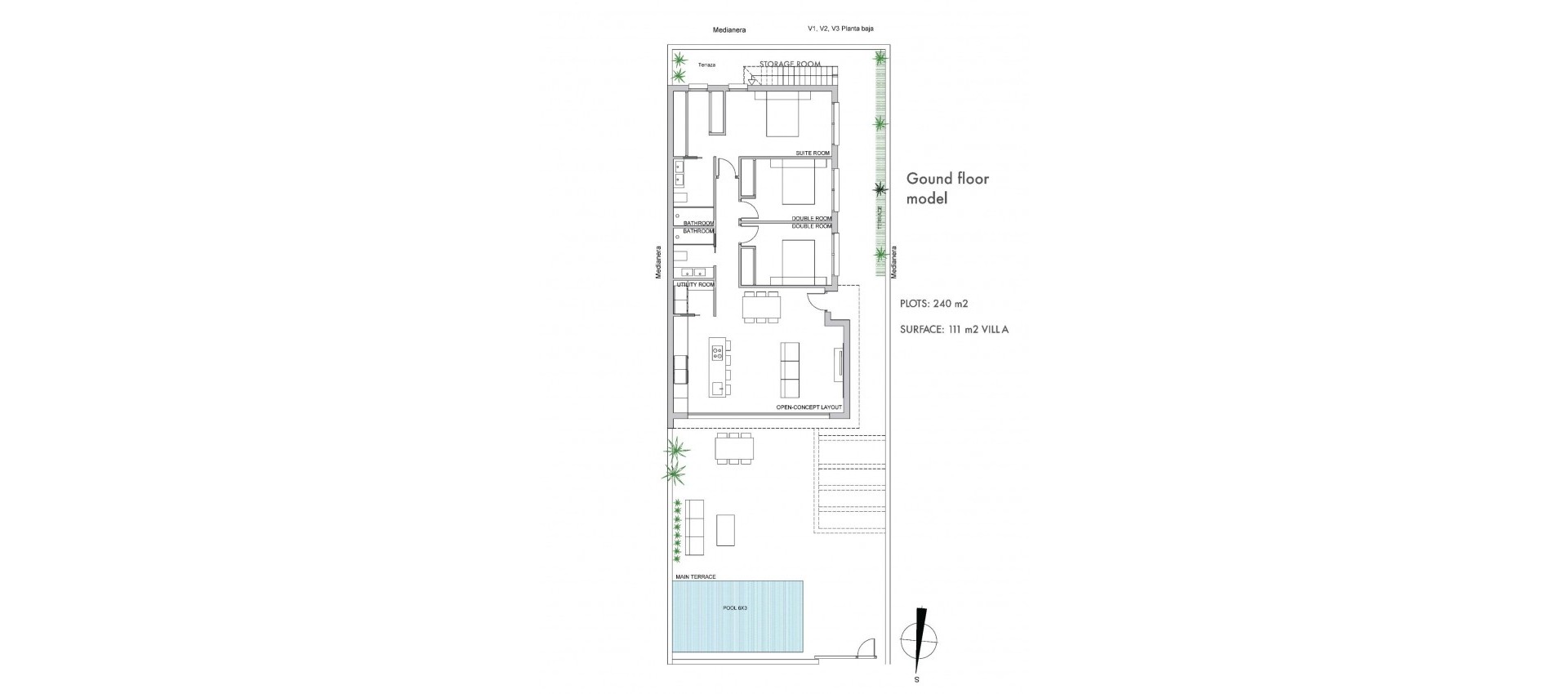 Nueva construcción  - Villa - Los Alcazares - Serena Golf