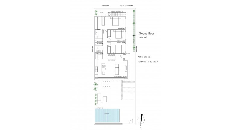 Nueva construcción  - Villa - Los Alcazares - Serena Golf