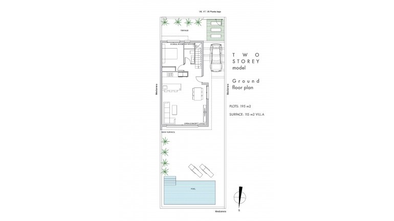 Nueva construcción  - Villa - Los Alcazares - Serena Golf