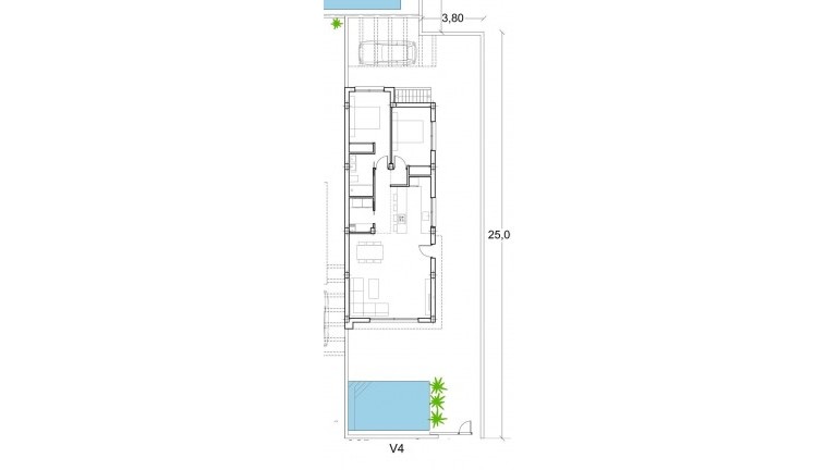 Nueva construcción  - Villa - Los Alcazares - Serena Golf