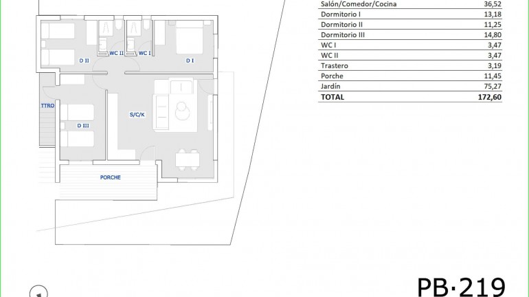 Nueva construcción  - Bungalow - San Miguel de Salinas - Pueblo