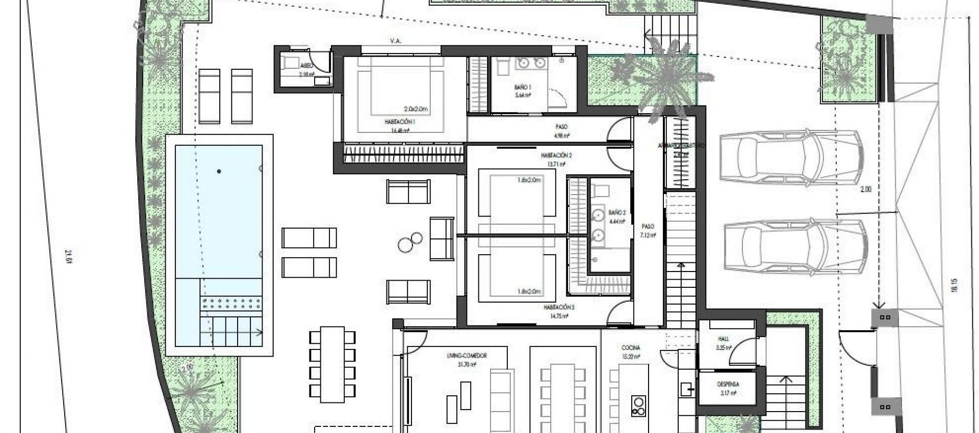Nouvelle construction - Villa - Torre Pacheco - Santa Rosalía