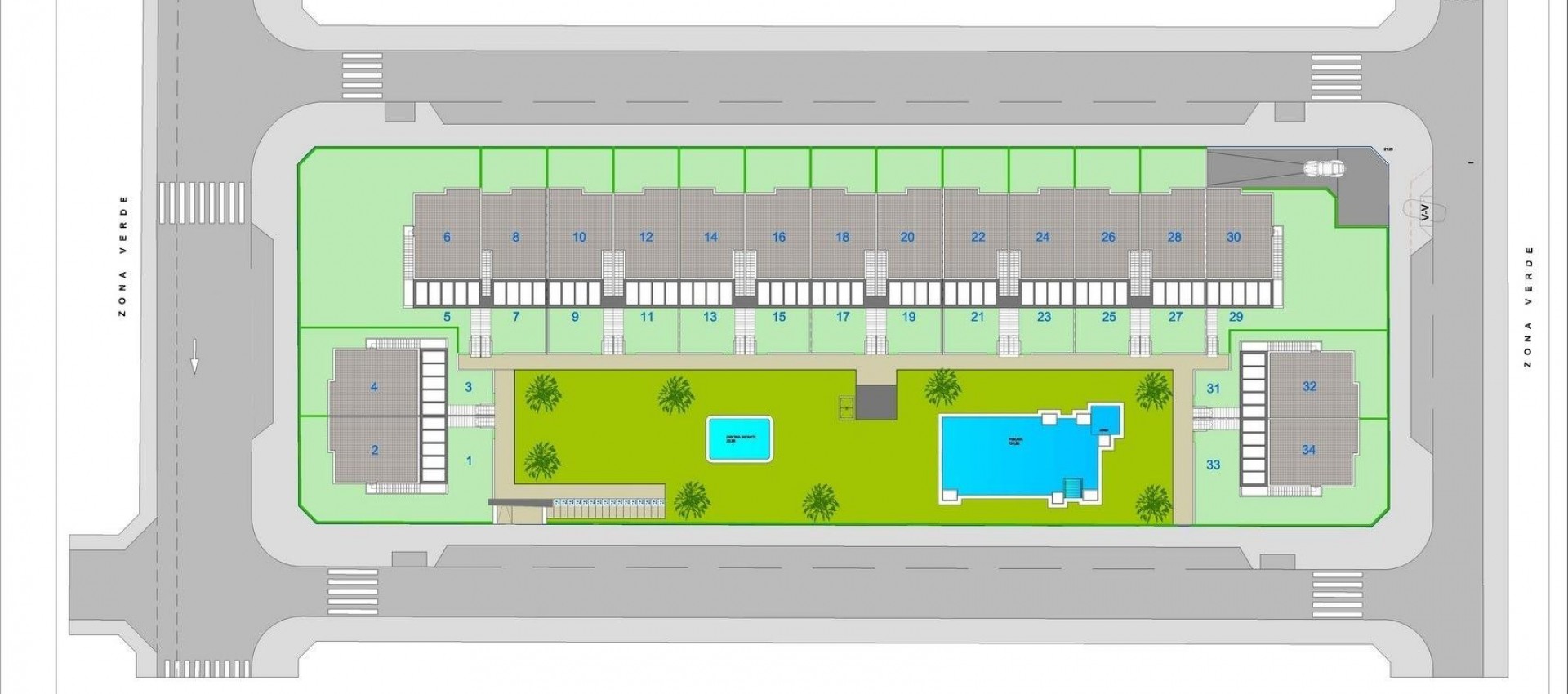 New Build - Bungalow - Pilar de la Horadada - pueblo