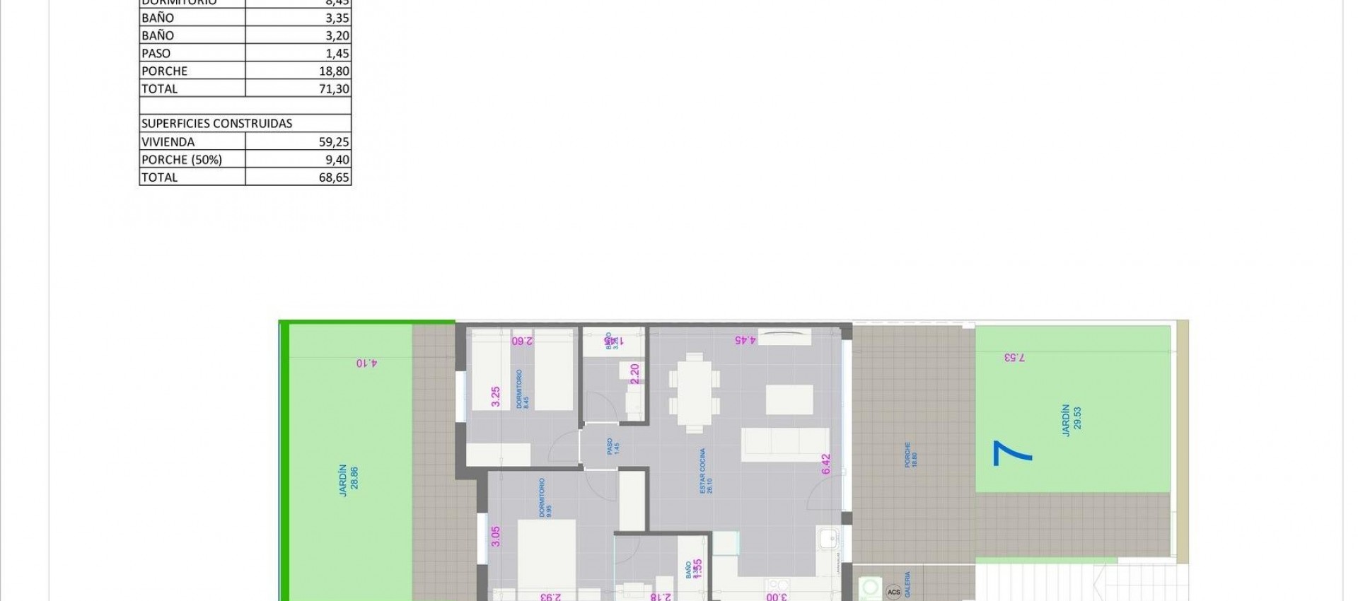 New Build - Bungalow - Pilar de la Horadada - pueblo