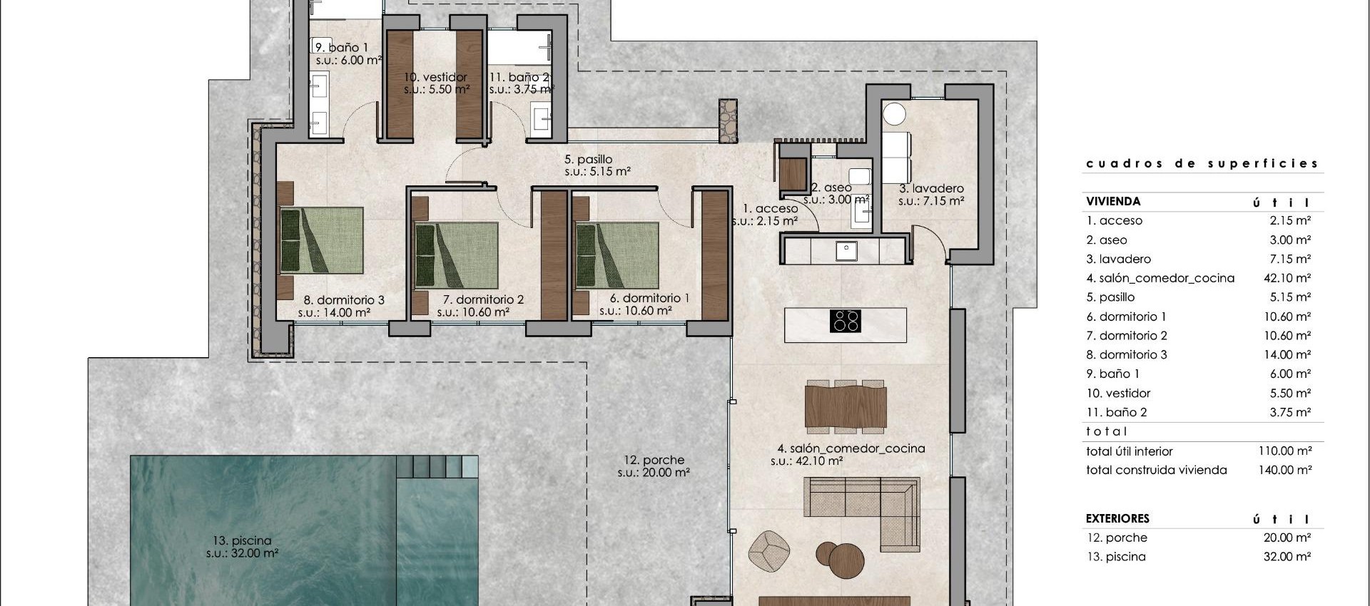 Nouvelle construction - Villa - Pinoso - Lel