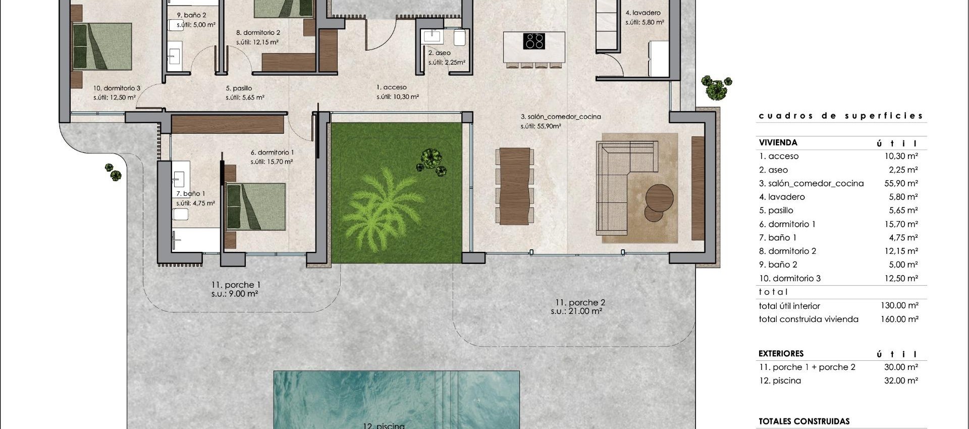 Nouvelle construction - Villa - Pinoso - Lel