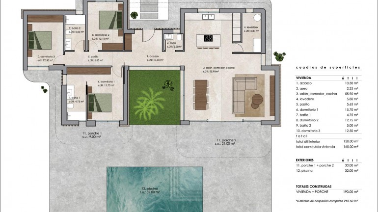 Nouvelle construction - Villa - Pinoso - Lel