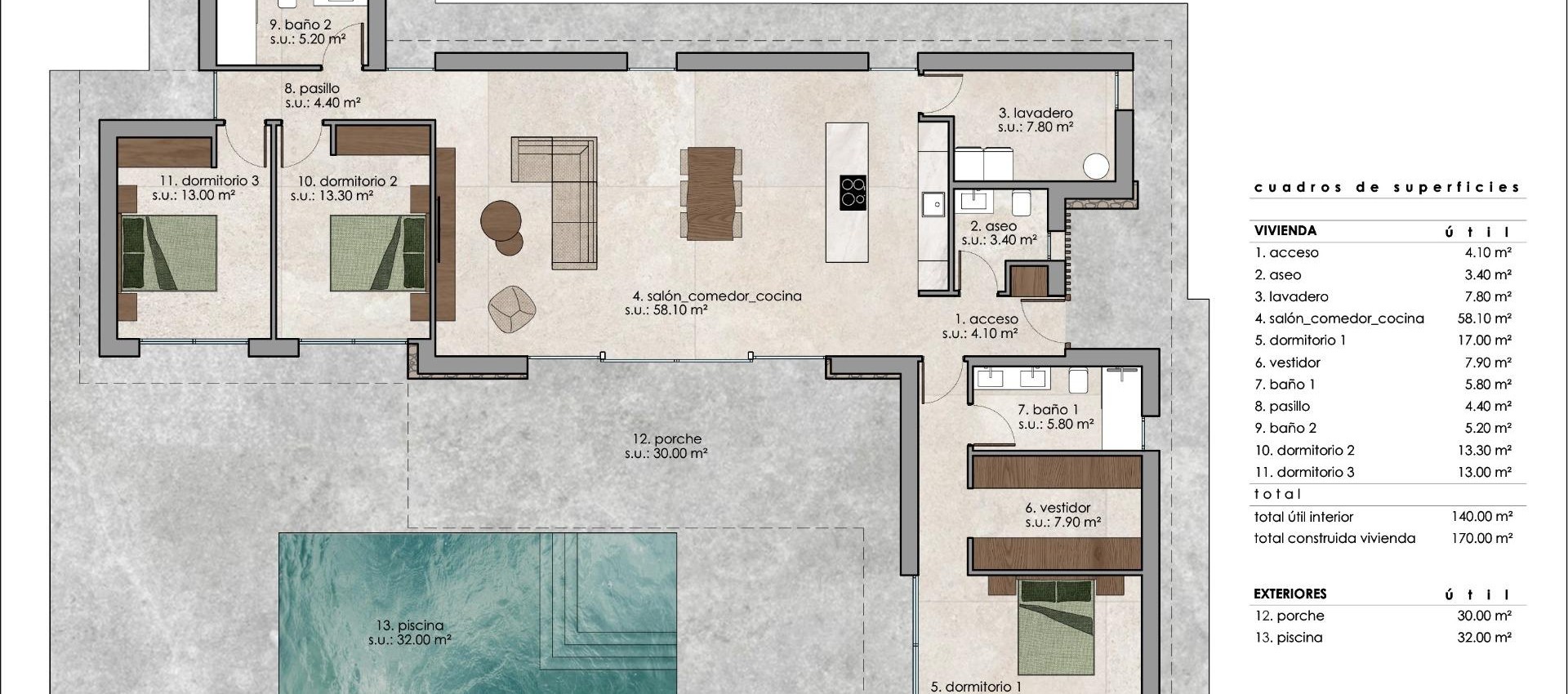 Nouvelle construction - Villa - Pinoso - Lel