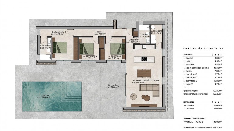 Nouvelle construction - Villa - Pinoso - Lel