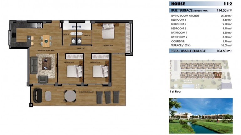 New Build - Apartment / flat - Los Alcazares - La Serena Golf