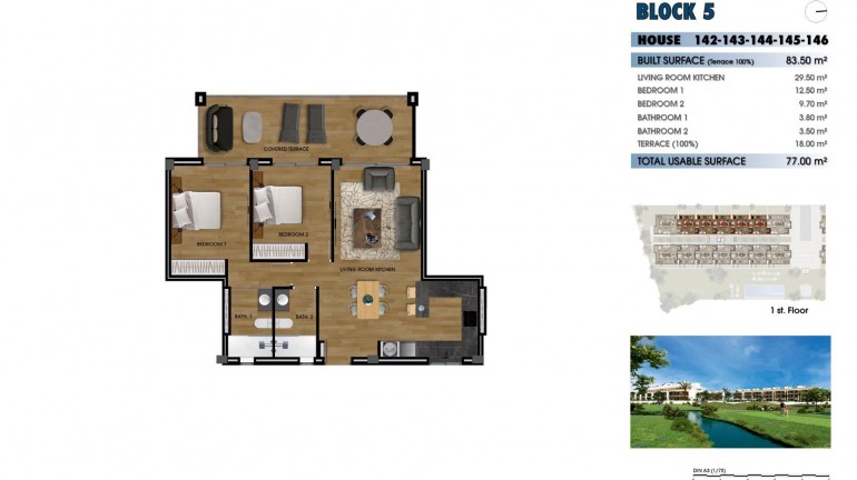 New Build - Apartment / flat - Los Alcazares - La Serena Golf