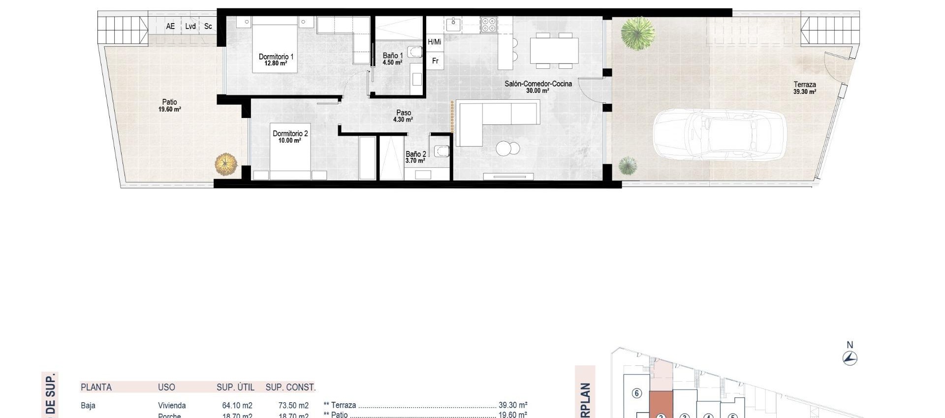 New Build - Bungalow - San Pedro del Pinatar - Pueblo