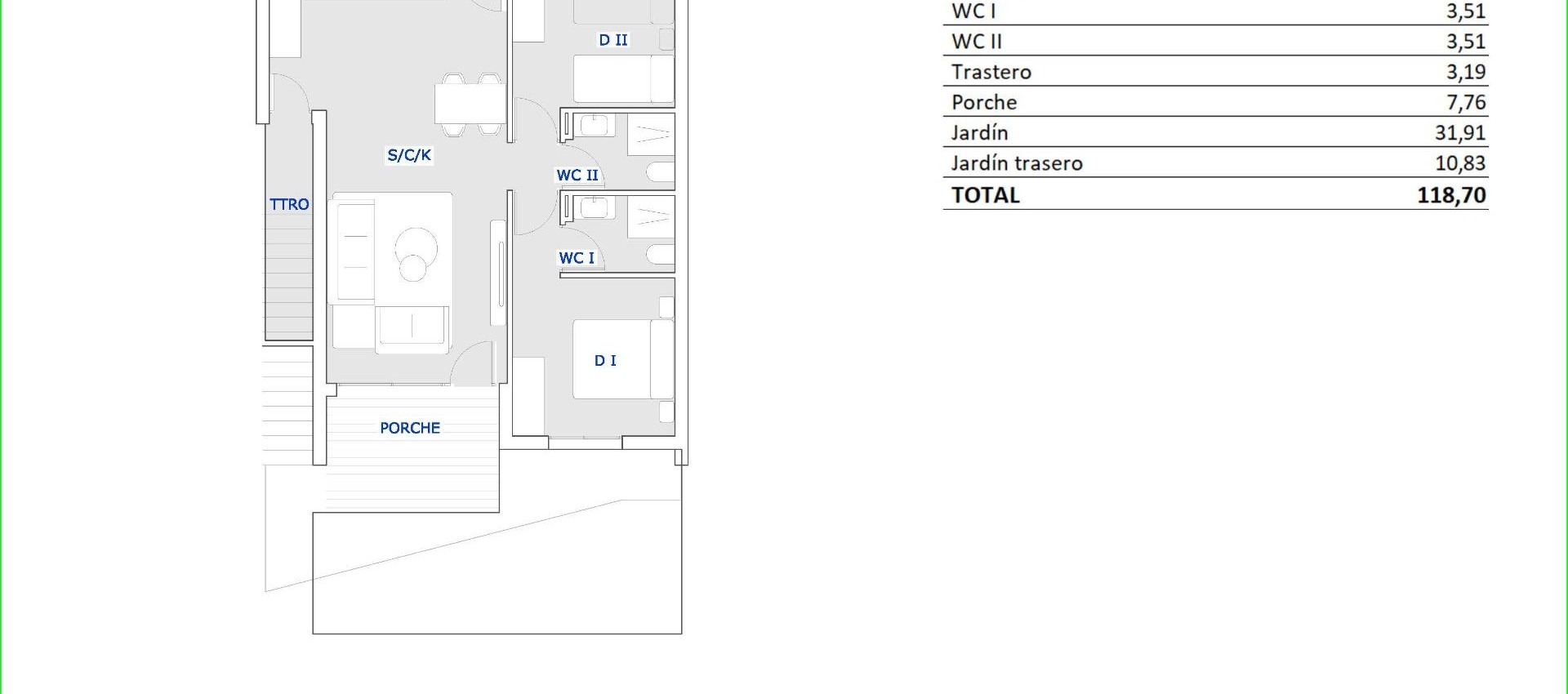 New Build - Bungalow - San Miguel de Salinas - Pueblo