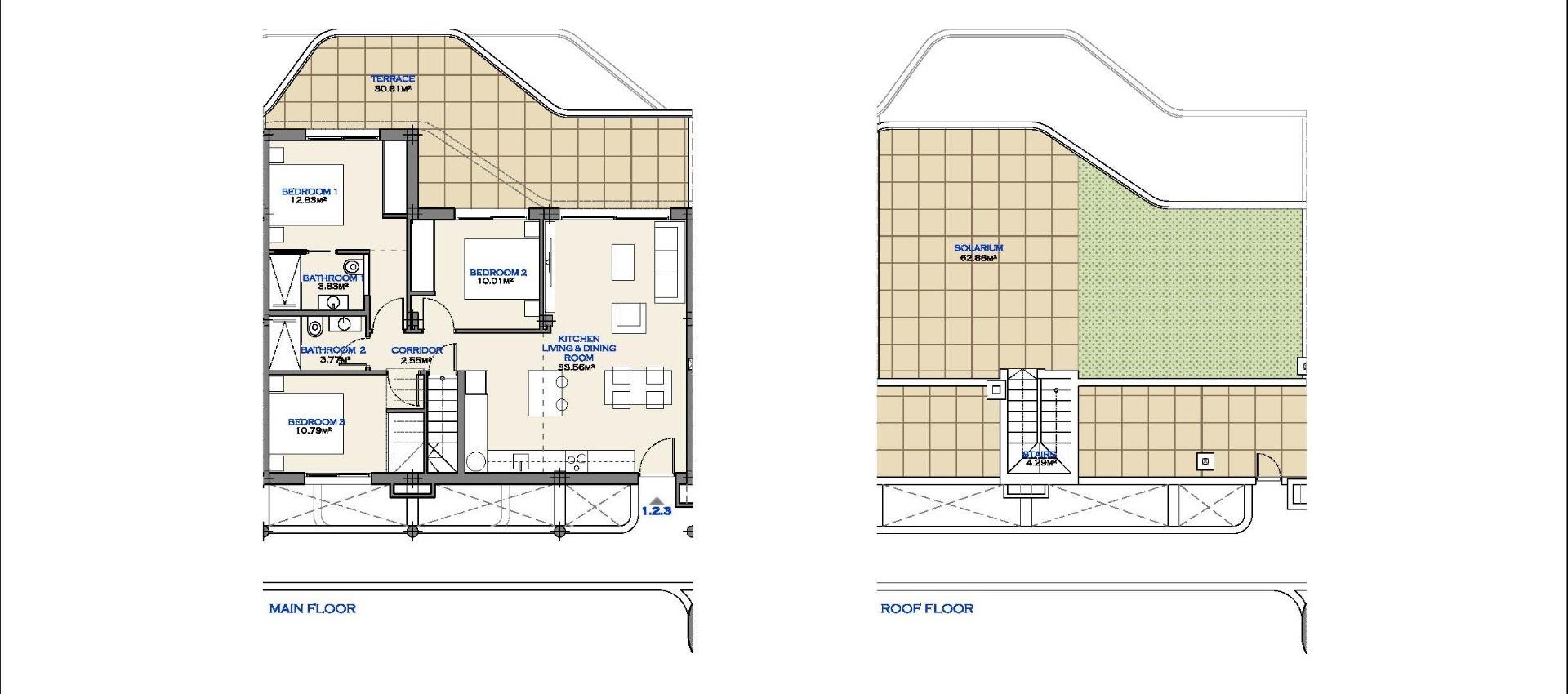 New Build - Penthouse - Los Alcazares - Serena Golf