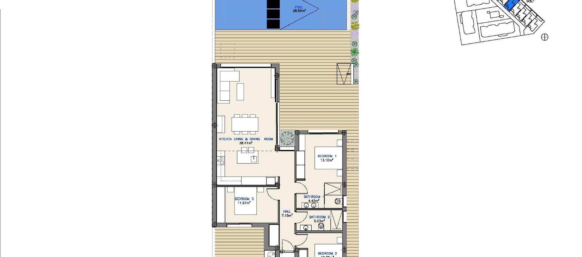 New Build - Villa - Los Alcazares - Serena Golf