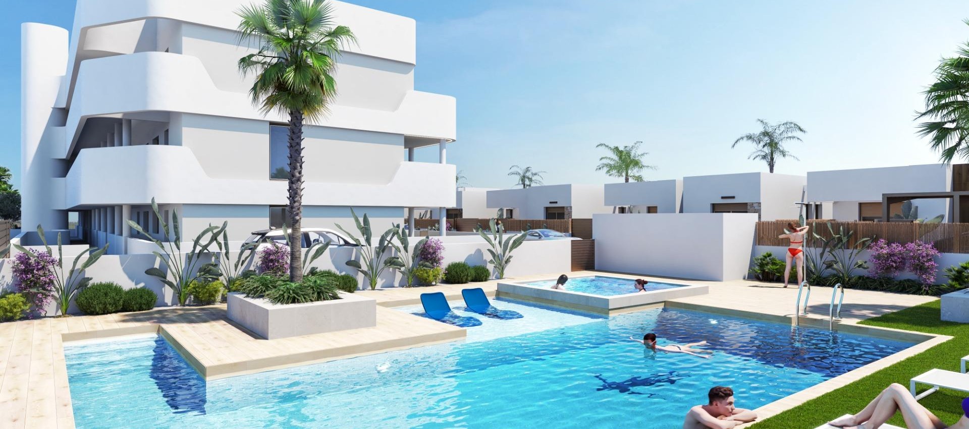 New Build - Apartment / flat - Los Alcazares - Serena Golf