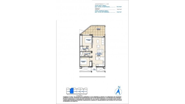New Build - Apartment / flat - Los Alcazares - Serena Golf