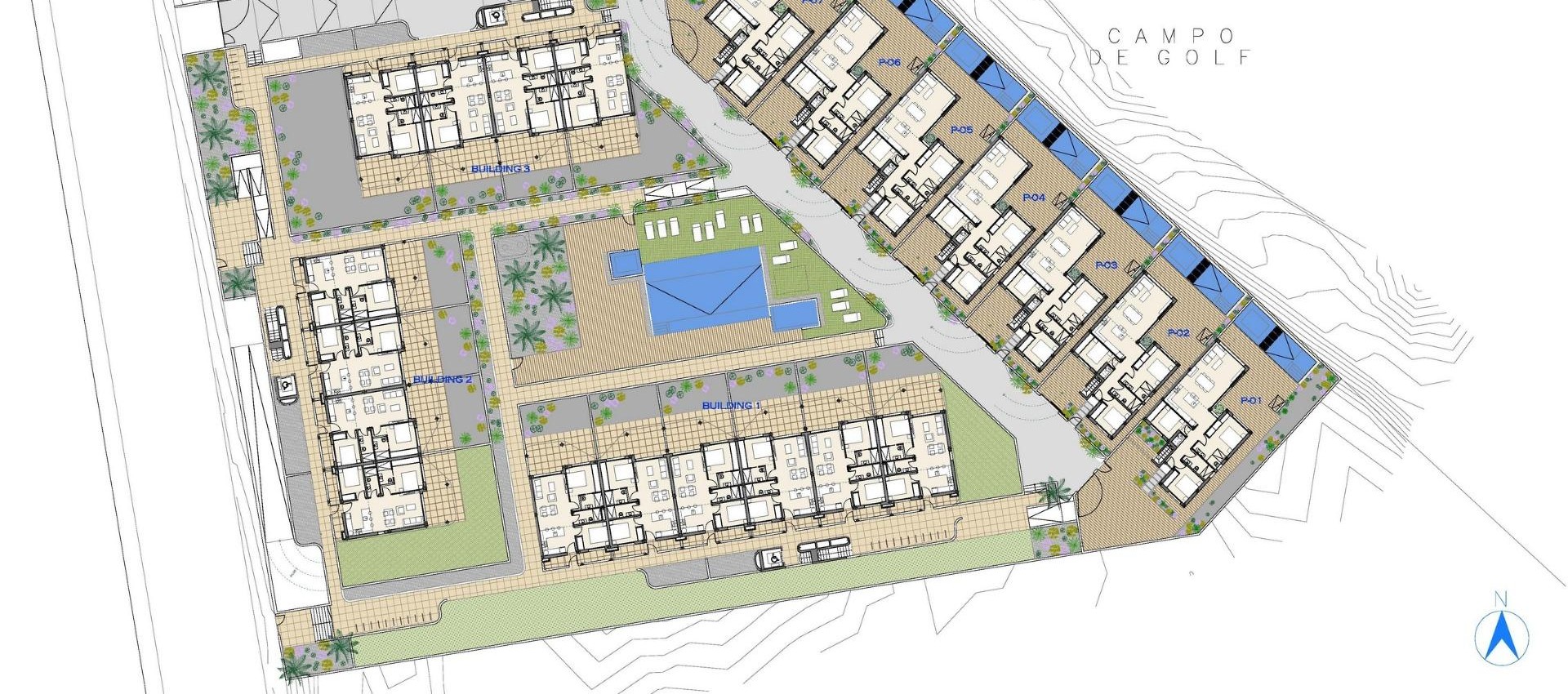 New Build - Apartment / flat - Los Alcazares - Serena Golf