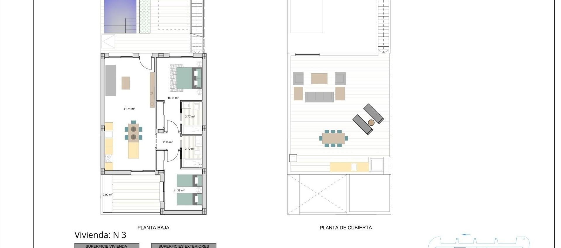New Build - Town House - Torre Pacheco - El Alba